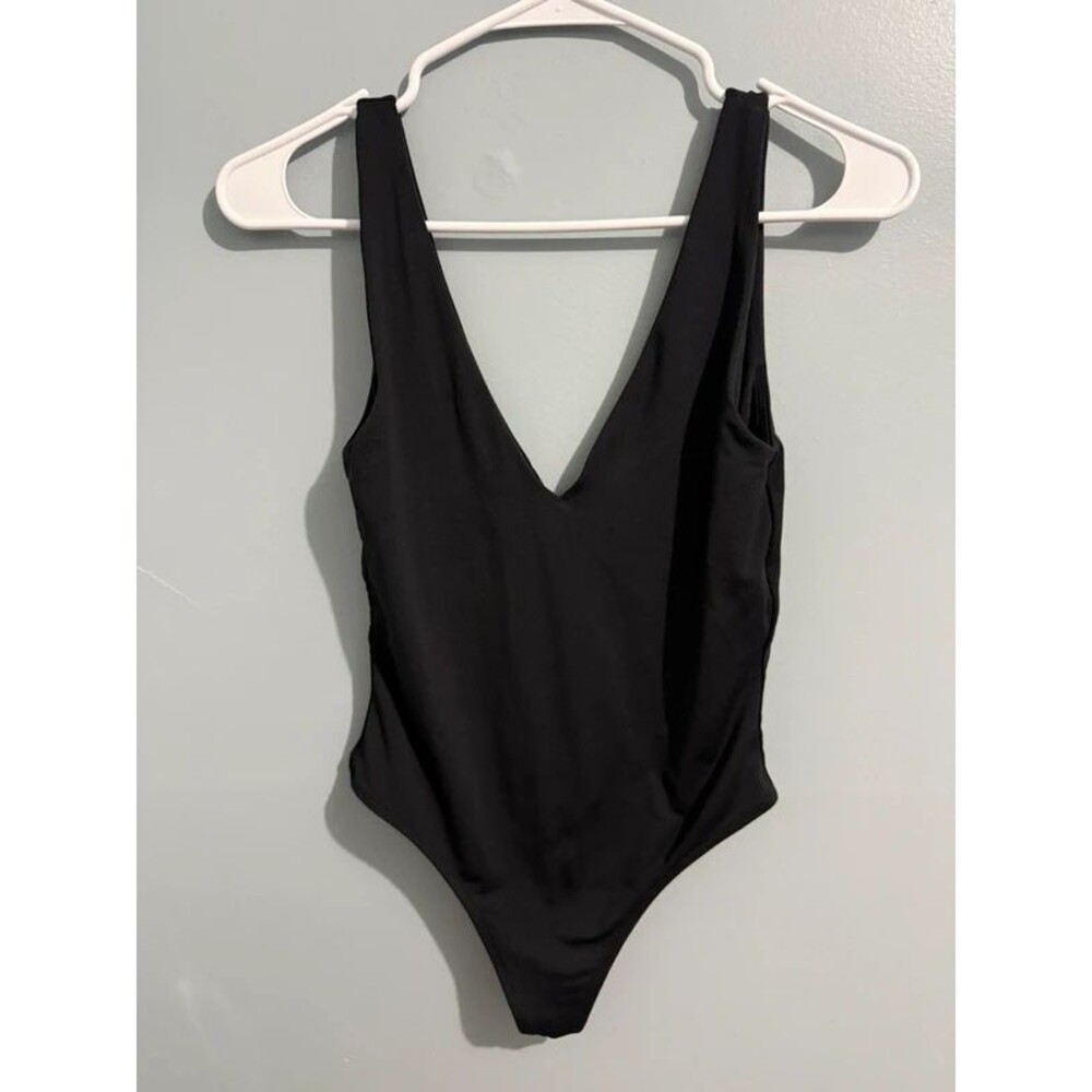 Babaton Aritzia Black Bodysuit Small